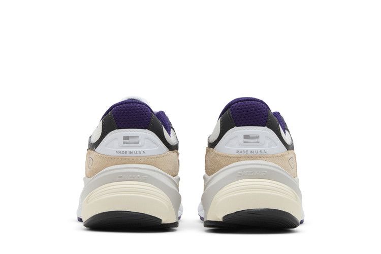 New Balance 990v6 MiUSA Teddy Santis White Black Plum