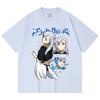 230 Gsm 100% Cotton Black Clover V3 Noelle Print Unisex Heavy Cotton T Shirt