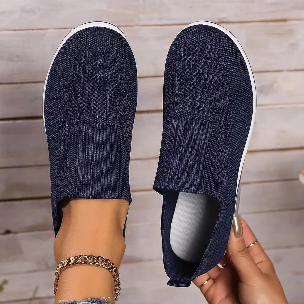 Fashion Women's Shoes New Tennis Thick Sole Summer Breathable Casual Sneakers Soft Sole Daily Lazy Sneakers Outdoor Walking Shoes