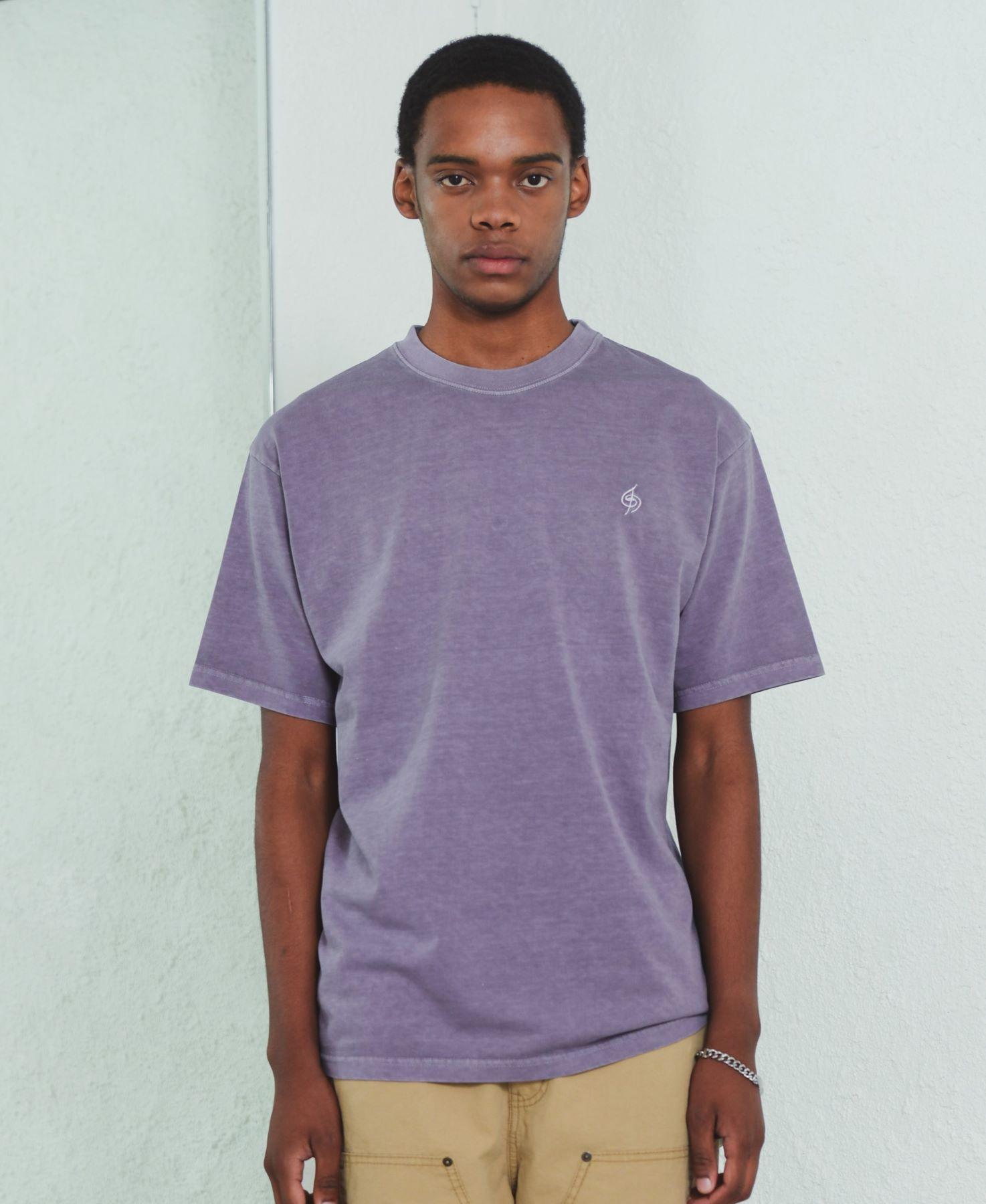 Bajubiju Logo Pigment T-Shirt [Purple] M