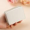 Fashion Change Bag, Short Organ Bag, Double Zipper Storage, Multi-card Card Bag, Clutch Bag, Wallet.
