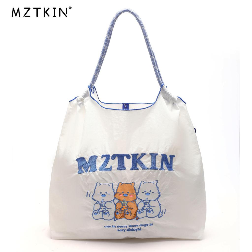 Individuelle japanische Stickerei Umweltfreundliche Damen Umhängetasche aus Canvas