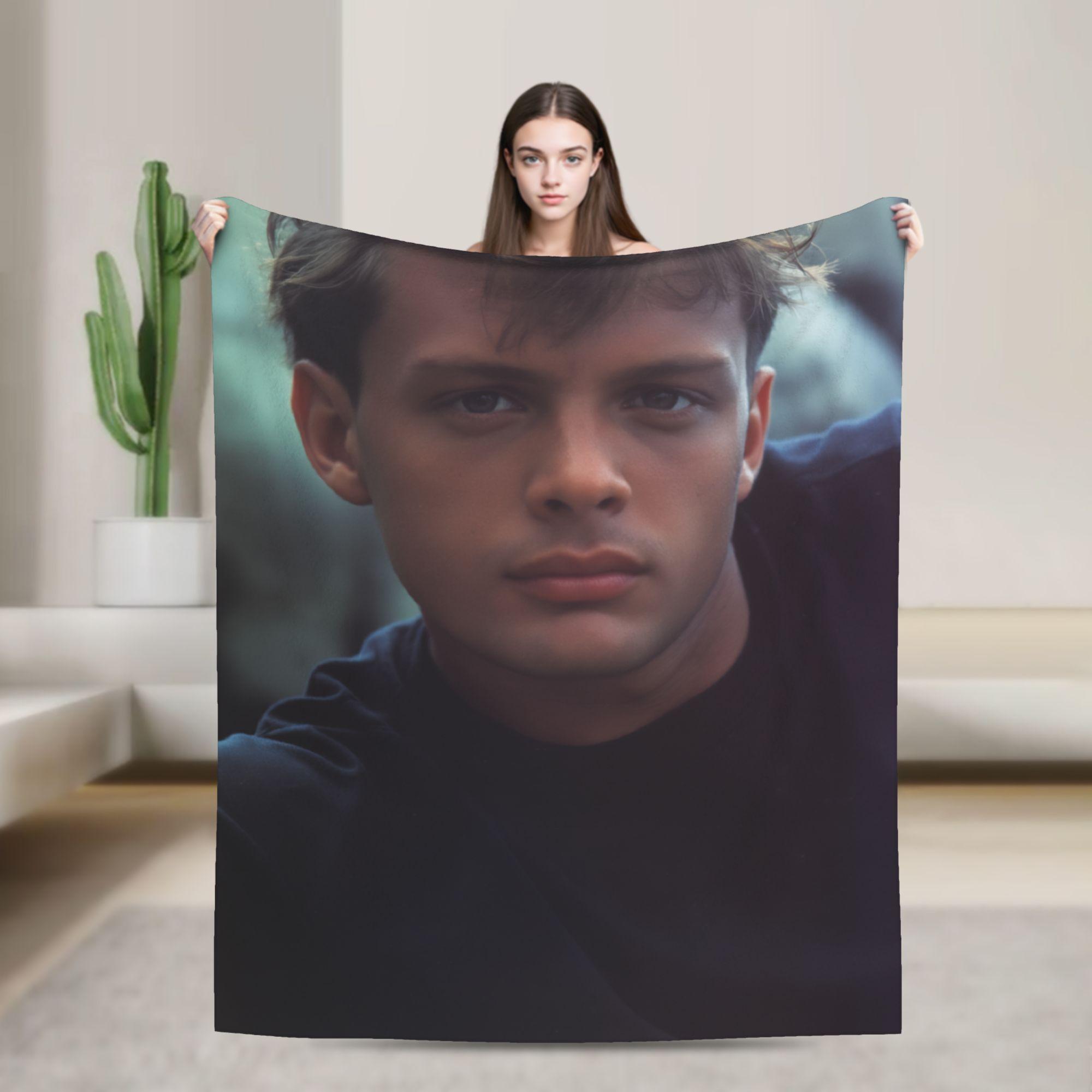 

Luis Miguel Blankets Quality Warm Soft Bedding Throws Winter Boy Girl Bedroom Street Trend Bedspread 75x90cm