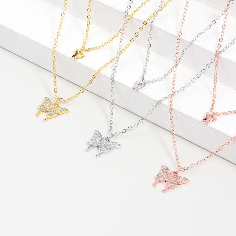Lindon Women Necklace Pendant Copper Alloy Zircon For Women Wedding Party Fashion Gift