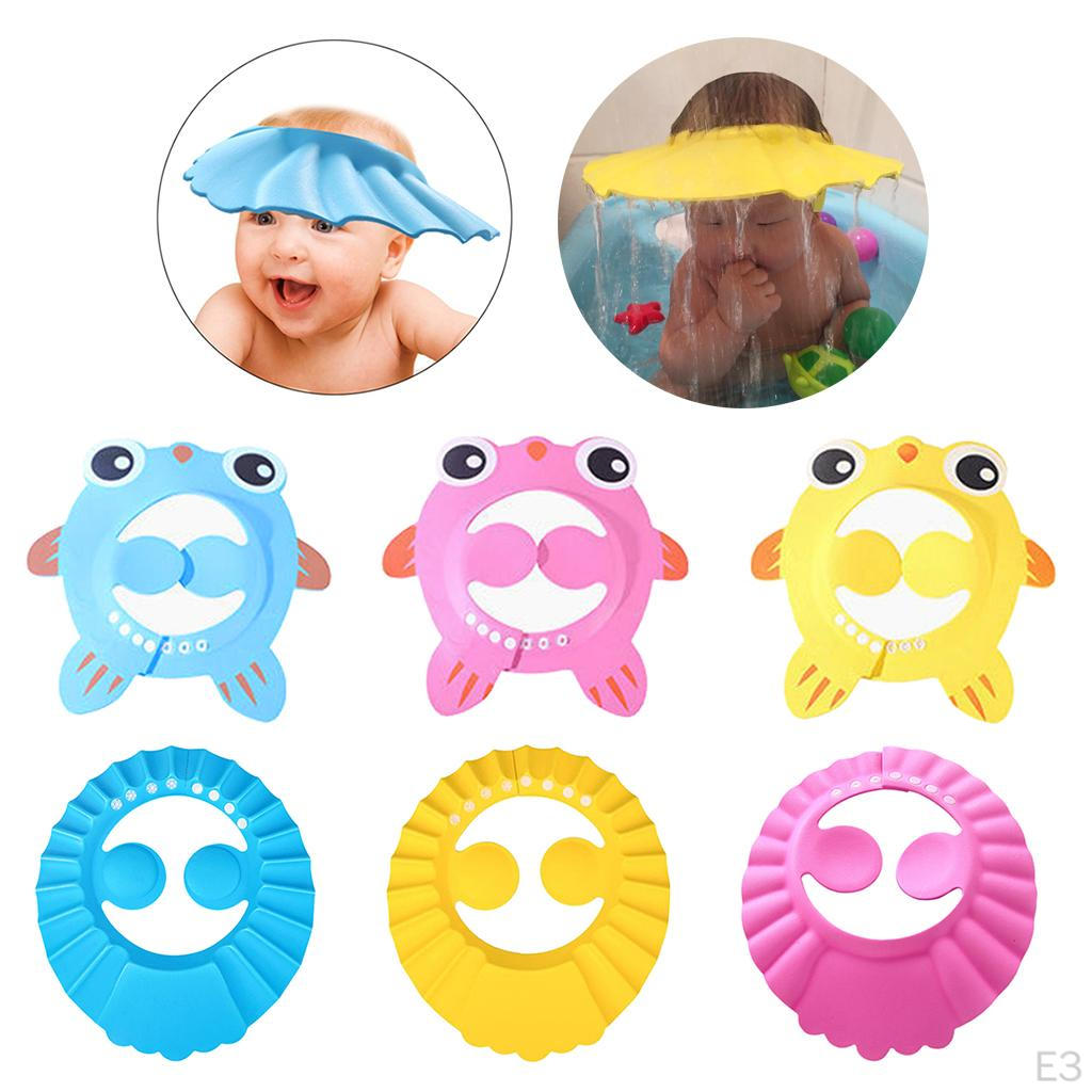Adjustable Shower Hat Ear for Kids Toddlers