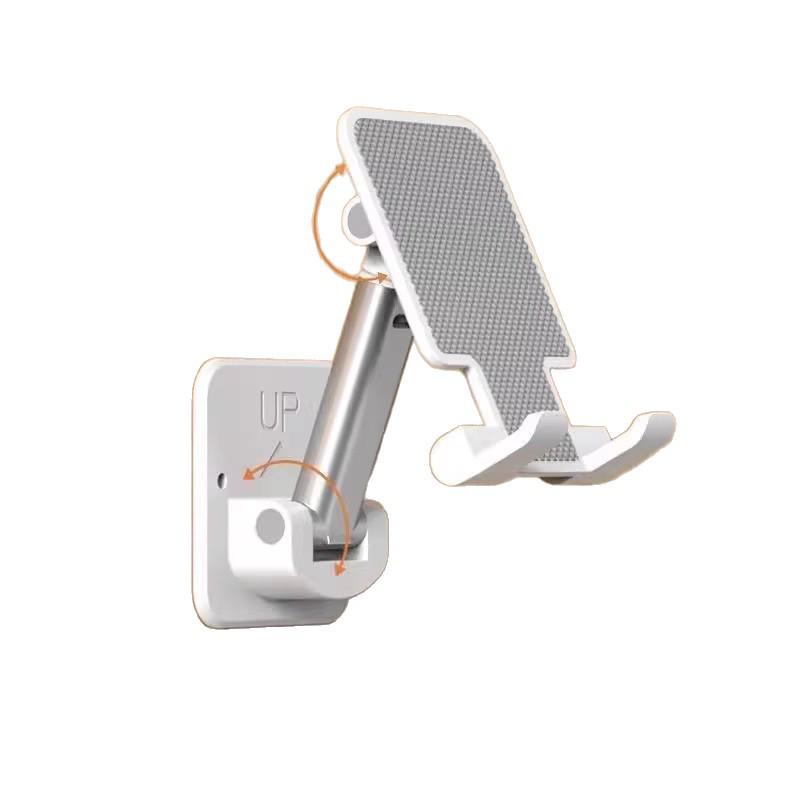 Retractable Wall Mount Holder for Mobile Phones and Tablets