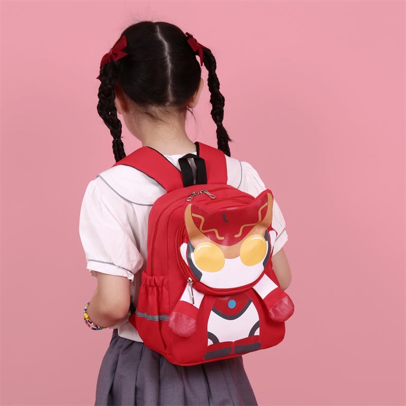 Children Durable Backpack Outdoor Large Capacity Backpack for Boys Girls Cartoon Kindergarten School Bag