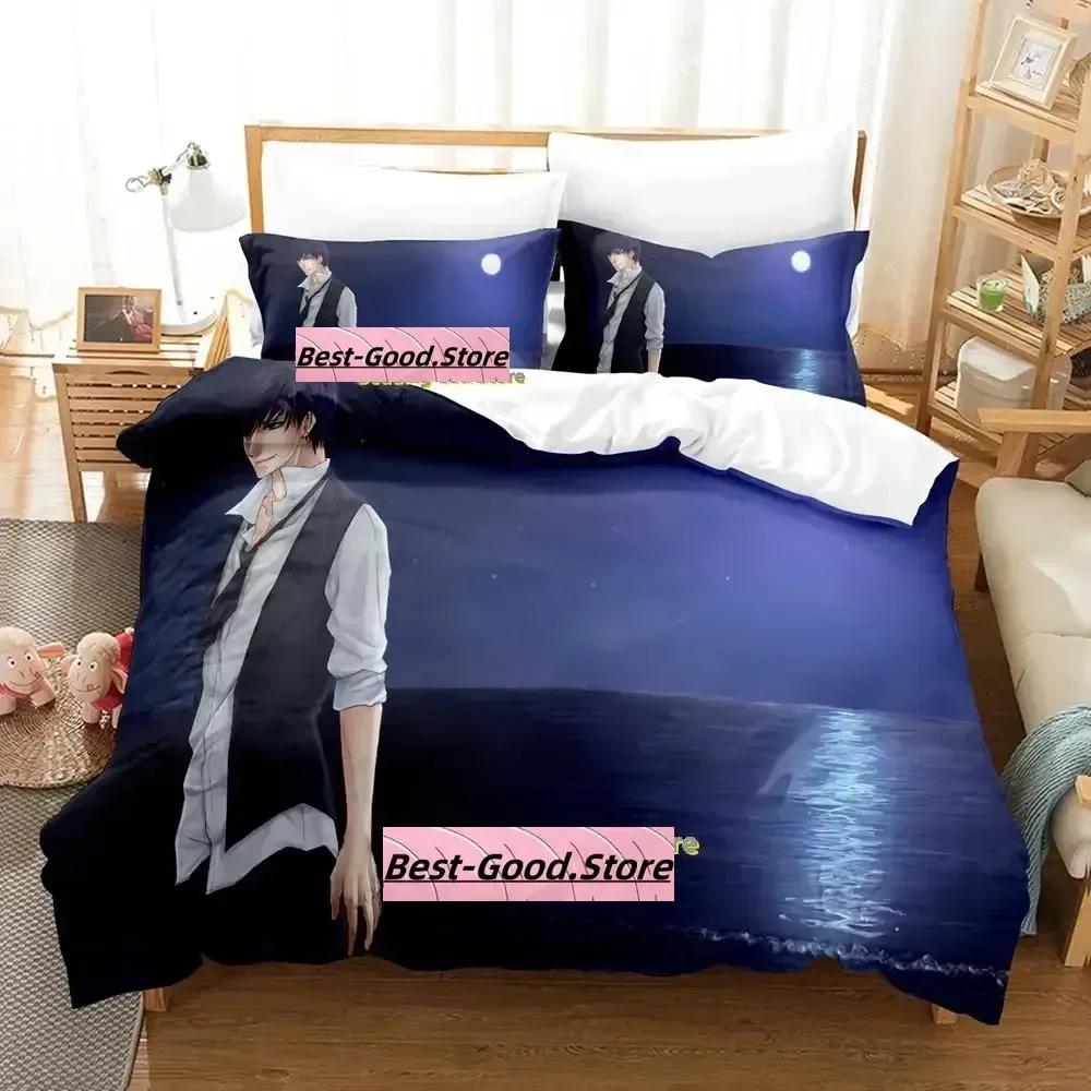 

Comforter New Nico Nico Singer Bedding Set Printed Bed Set With Bed Soft Single Double Queen Super King Size Comforter (quilt)-EU Single(135*200cm)3pcs