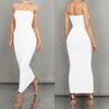 Y2K European and American Women's Suspender Dress, Summer New Sexy Slim Fit Solid Color Long Skirt