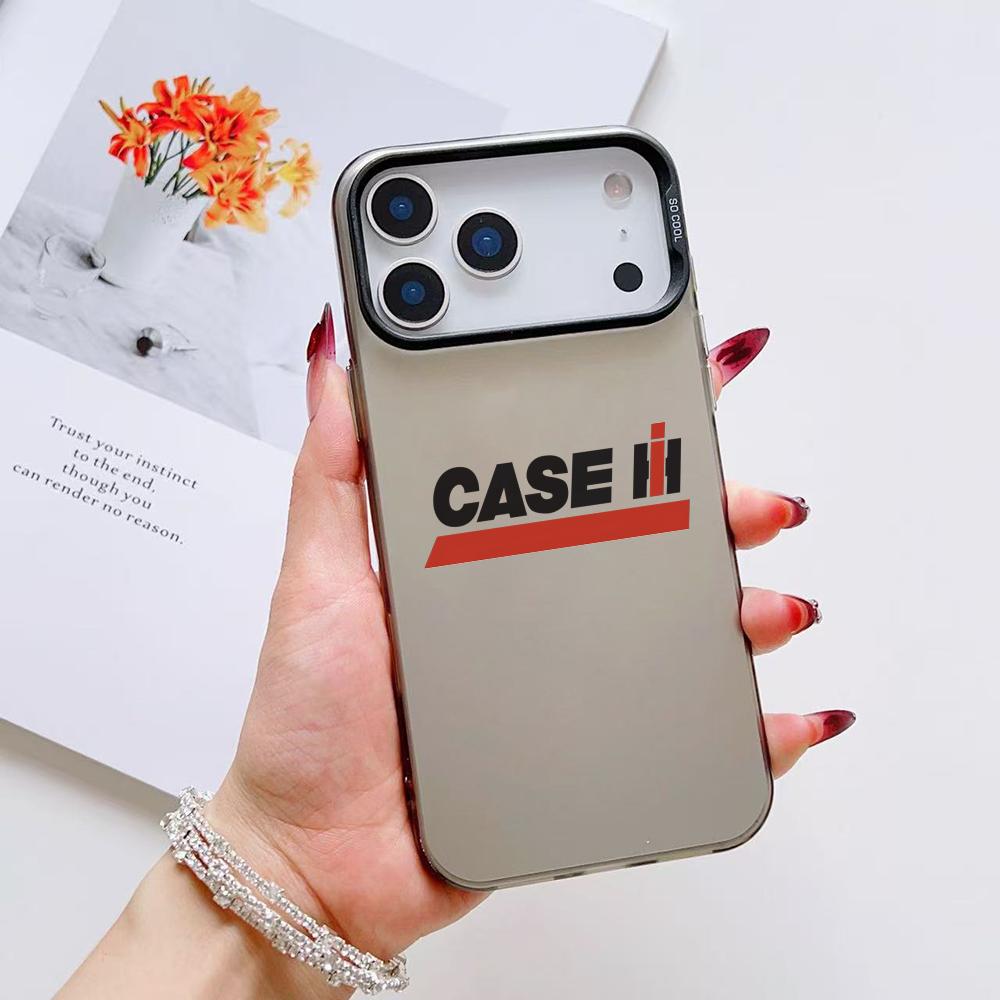 Case I-International Phone Case For iPhone 17 16 15 14 13 12 11 Pro Max Air Matte Laser Aurora Shockproof Funda