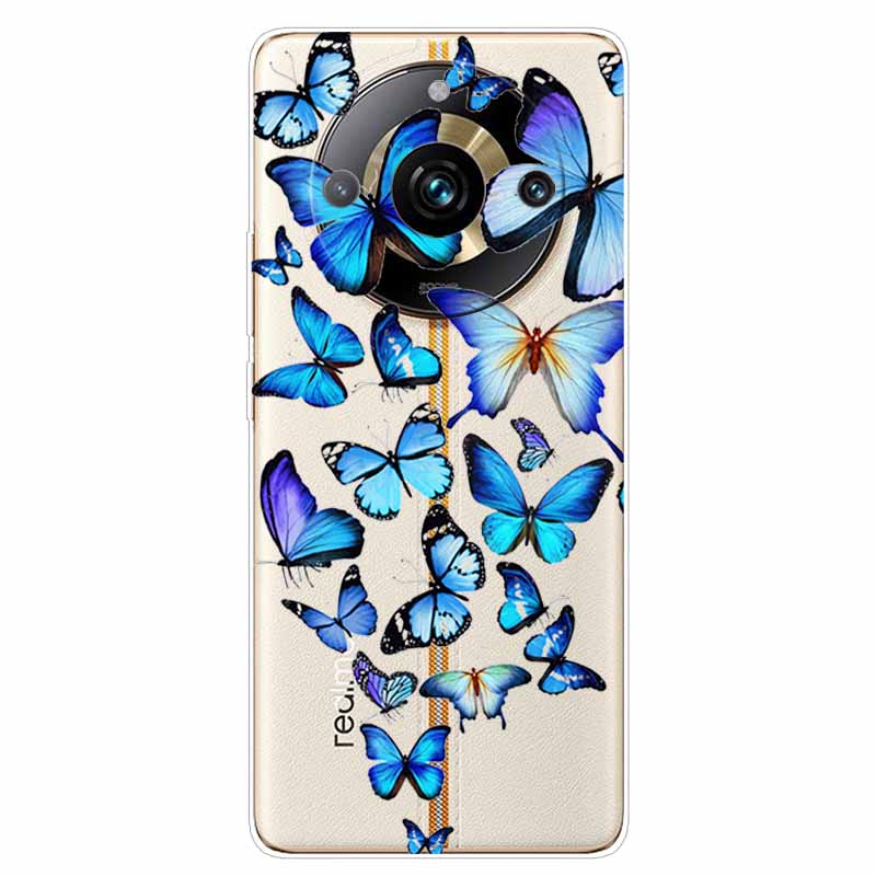For Realme 11 Pro+ Plus 5G Case Transparent Cute Soft Silicone TPU Coque for Realme 11 Pro Phone Cover Realme11 Pro Plus Clear