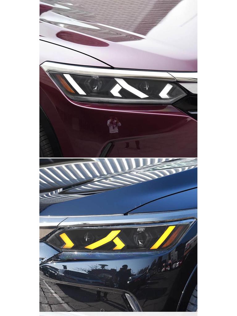 LED Daytime Running Lights & Flowing Turn Signals for 20-22 Honda Breeze Headlight Assembly