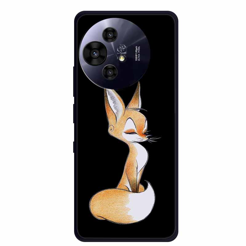 Coque For TCL 50 Pro NxtPaper 5G Case Shockproof Black Silicone Soft TPU Back Cover For TCL 50 Pro NxtPaper Phone Case Cartoon