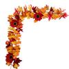 5.7Ft Fall Maple Leaf Garland Artificial Autumn Foliage Garland Harvest Hanging Vine