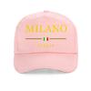 Summer Fashion Men Women Hat Casual Milan Italian And Breathable Baseball Cap Casual Adjustable Outdoor Sports Hats