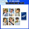 Kpop TWS Album Fotokarty 1. MINI SPARKLING BIUE LOMO Oboustranné Karty Karty Štěstí YOUNGJAE HANJIN KYUNGMIN Kolekce Fanoušků