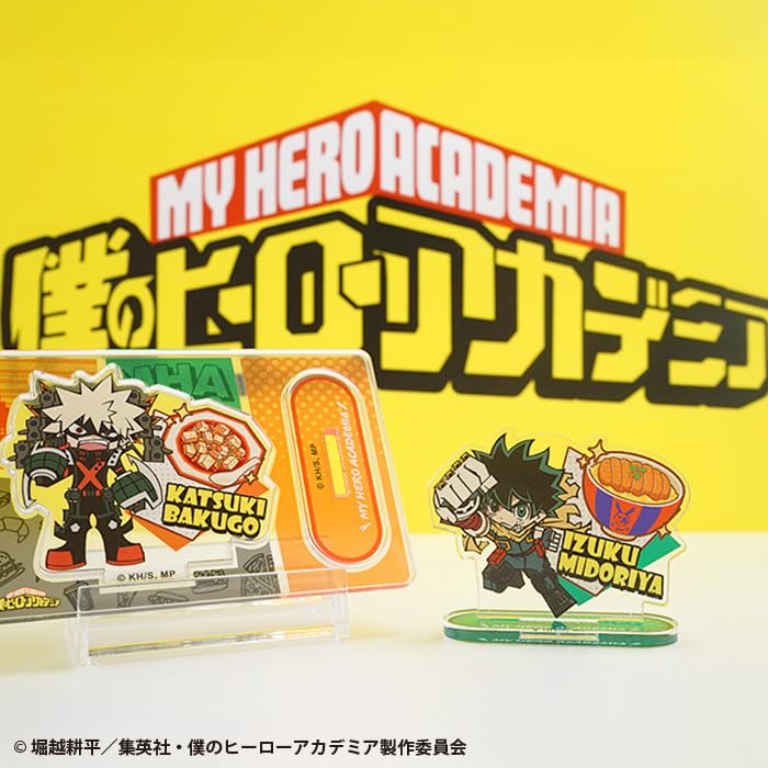 Confect My Hero Academia Character Gourmet Acrylic Stand Candy F-toys (20 pieces) - Toy/Gum