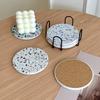 Coaster Holder Mat Storage Rack Table Mat Holder Tea Coffee Mug Placemat Storage Organizer Table Kitchen Accessories