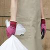 Showaglove Work Gloves 341 Light Size 1 Pair of No. Grip, S, Red, (Set 2)