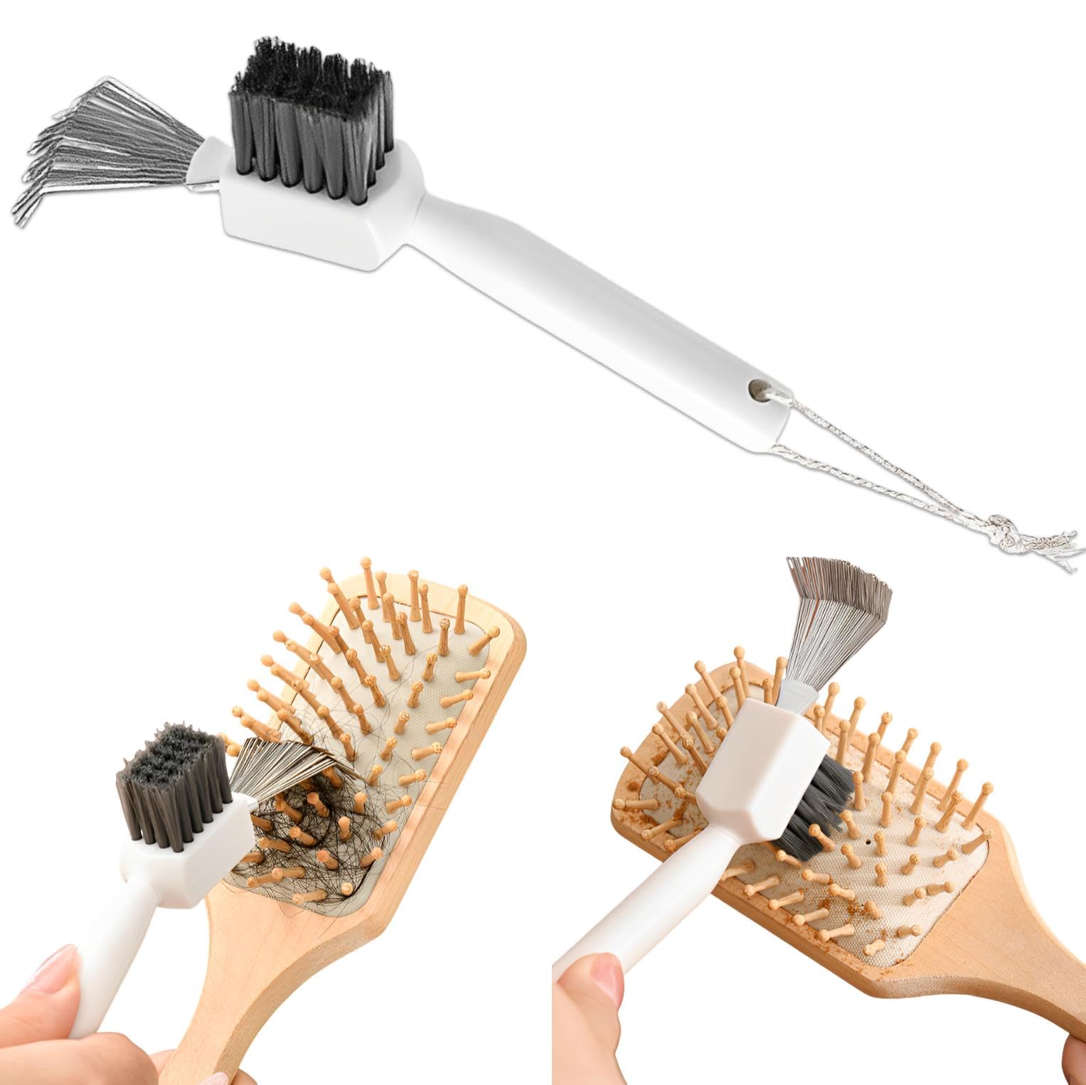 

fogman Расческа для волос Удалитель двойных волос Очиститель, Очистка, Удаление, Расческа, Щетка,