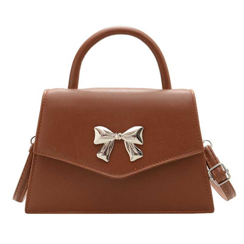 Bow Tie Decoration Women's Commuter Bags -Large Capacity Soft Durable Crossbody Bag Casual Fashion Chic Premium Feeling High Value Bags