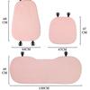 Thickened Car Seat Cover Anti-freeze Car Warm Cushion Decoration Car Seat Cushion  Winter