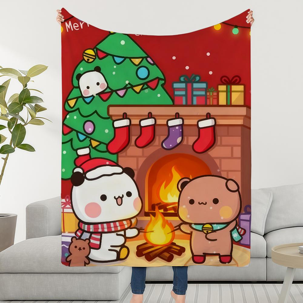 Bubu Couple Blanket Throw Super Cosy Plush Living Christmas Dudu Room Sofa Couch Childish Merry Birthday Gifts