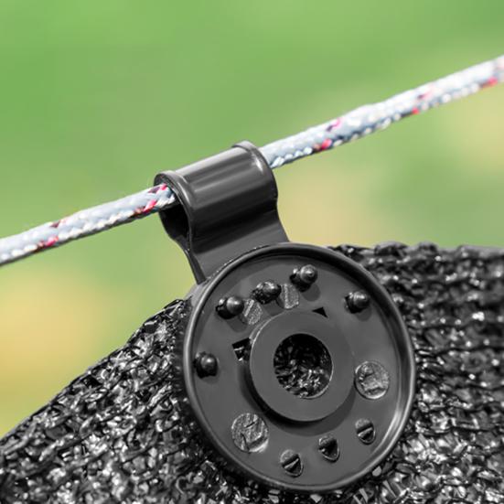 Yousheng Shade Cloth Fixing Clips Heavy Duty Shade Cloth Lock Grip Gardening Sun Shade Netting Clamp Grip for Greenhouse Awning Tarp