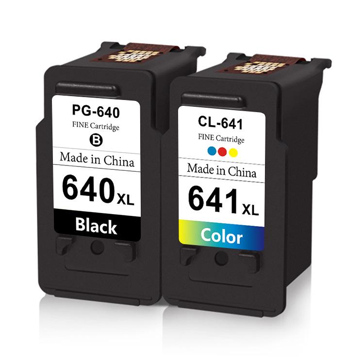 Cartucce d'inchiostro compatibili Canon PG640 CL641XL per MG2160, 2260, 3160, 3260, MX376, 396