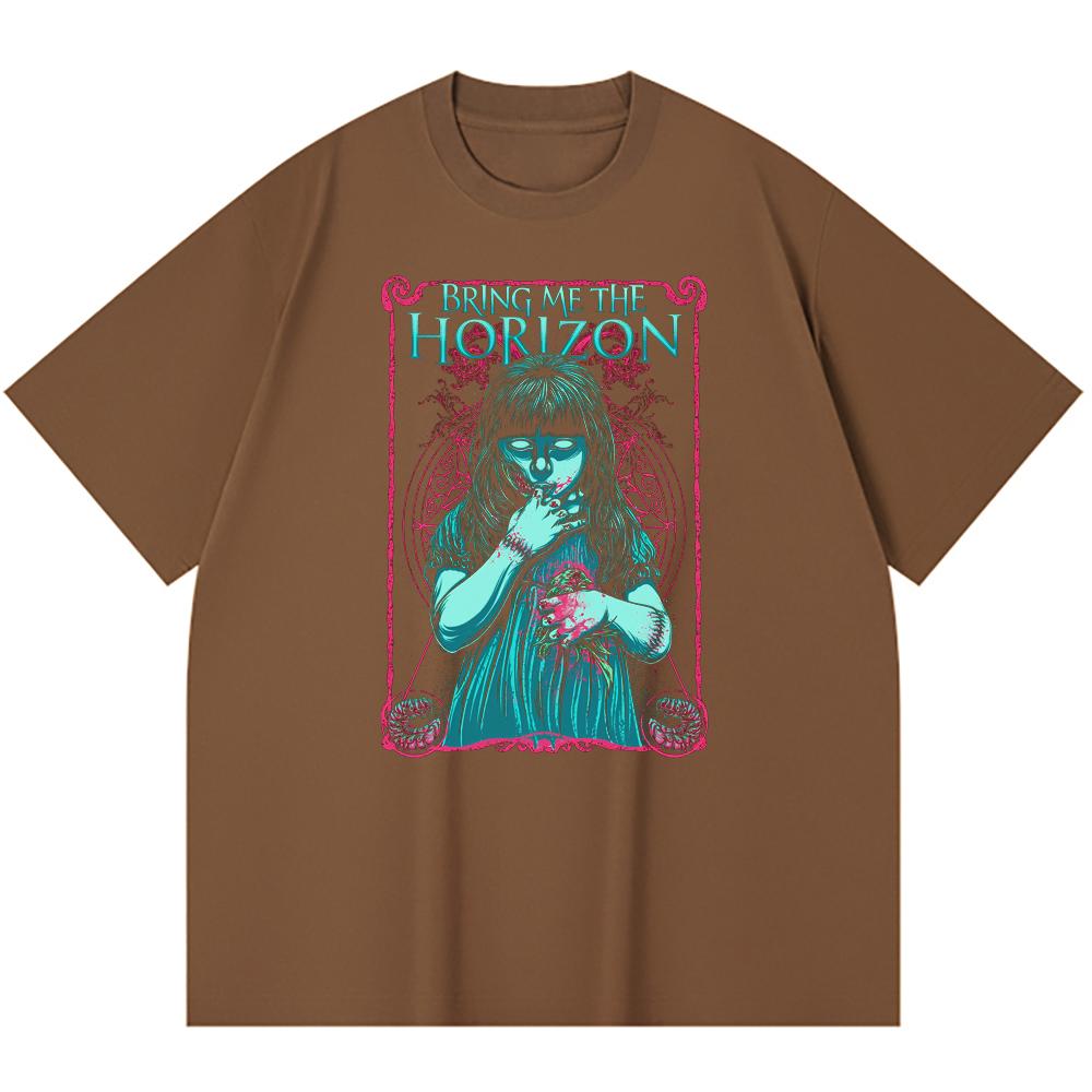230 g/m² 100% Bavlna T-shirt Heavy Metal Rocková Kapela Tisk Populární Hudby Unisex Těžký Bavlněný T-shirt