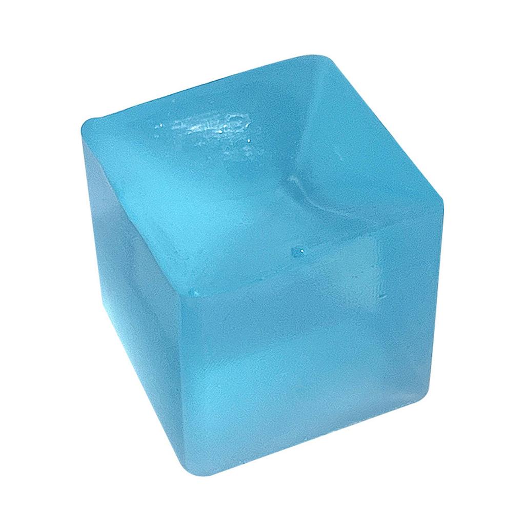 Squeeze Ice Block Toy Miniature Simulation Blue Ice Block Stress Reilef Summer Reusable Squeeze Toy
