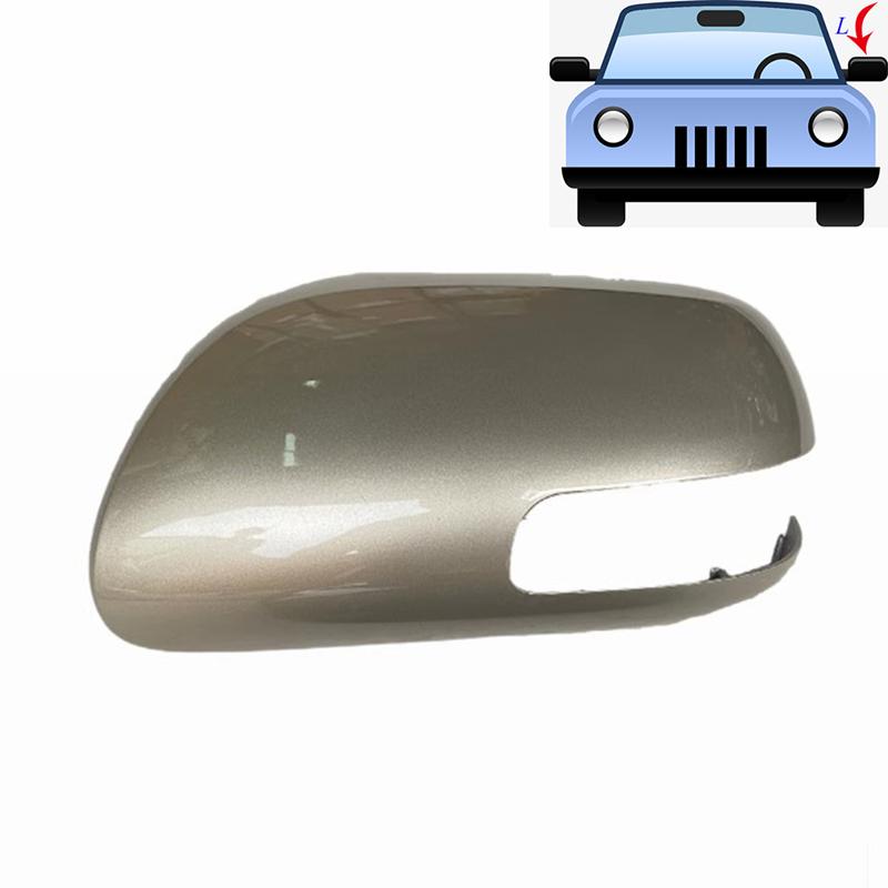 Protective Cover Door Mirror Shell For Toyota Yaris 2008-2013 Car Rearview Accessories Replace Champaign Gold Black