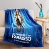 Cinema Paradiso Bicycle Art for All Seasons Blanket Lunch Break Throw Gift