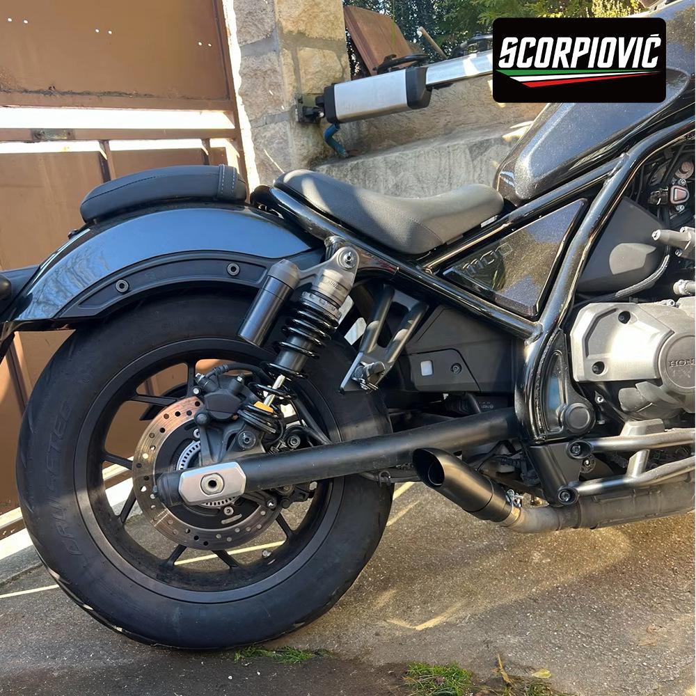 Stainless Steel Exhaust Tail Pipe for Motorcycle CM300/CM500/CM1100 (2017-2025)