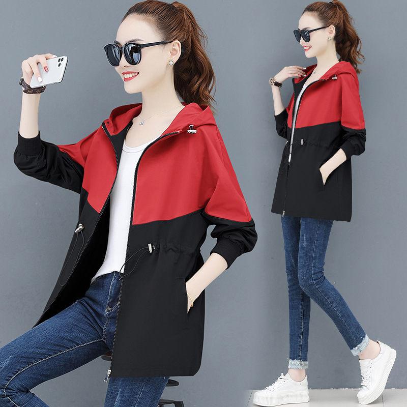 New Spring Autumn Trench Coat Women Clothes Slim Long-Sleeved Short Windbreaker Casual Outwear Female Tops Lining