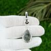 Gift For Her 925 Sterling Silver Natural Solar Moss Agate Gemstone Pendant