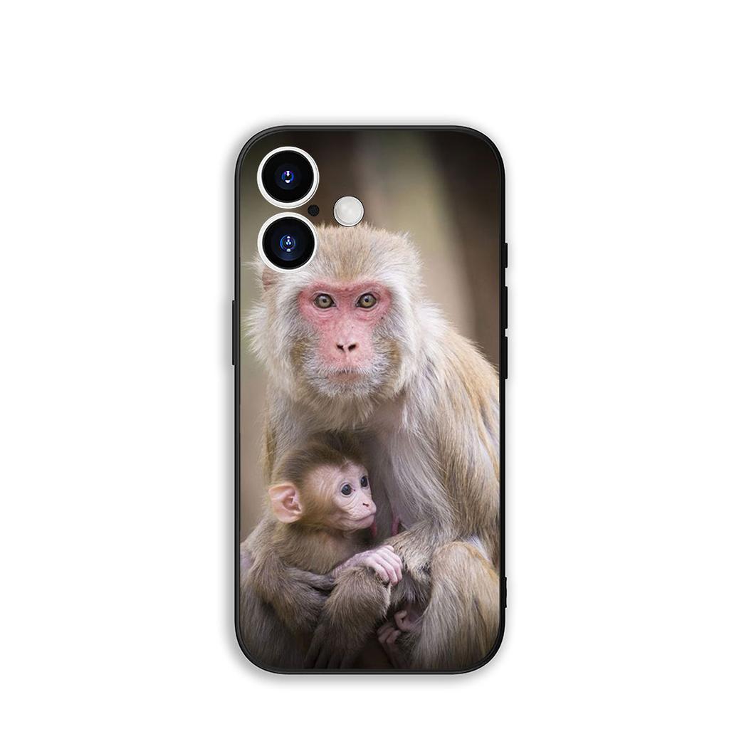 Phone Cover Monkey Gorilla Ape Baby Casing for Samsung Galaxy S25 S24 S22 S23 FE Ultra Plus A56 A05 A06 A15 A16 A55 S7 Edge Case