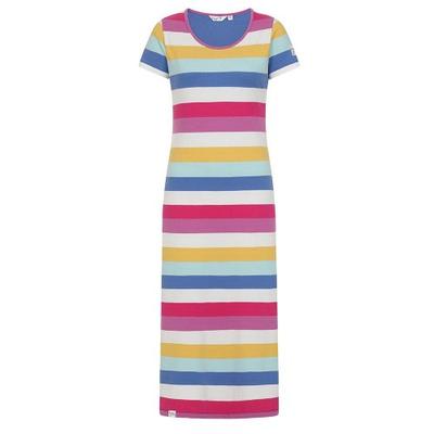 Lazy Jacks Womens/Ladies Cotton Jersey Long Length T-Shirt Dress