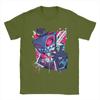 T-shirt Nouveauté Hazbins Hotels Vox pour Homme Col Rond T-shirt 100% Coton Manches Courtes Hauts T-shirts Homme