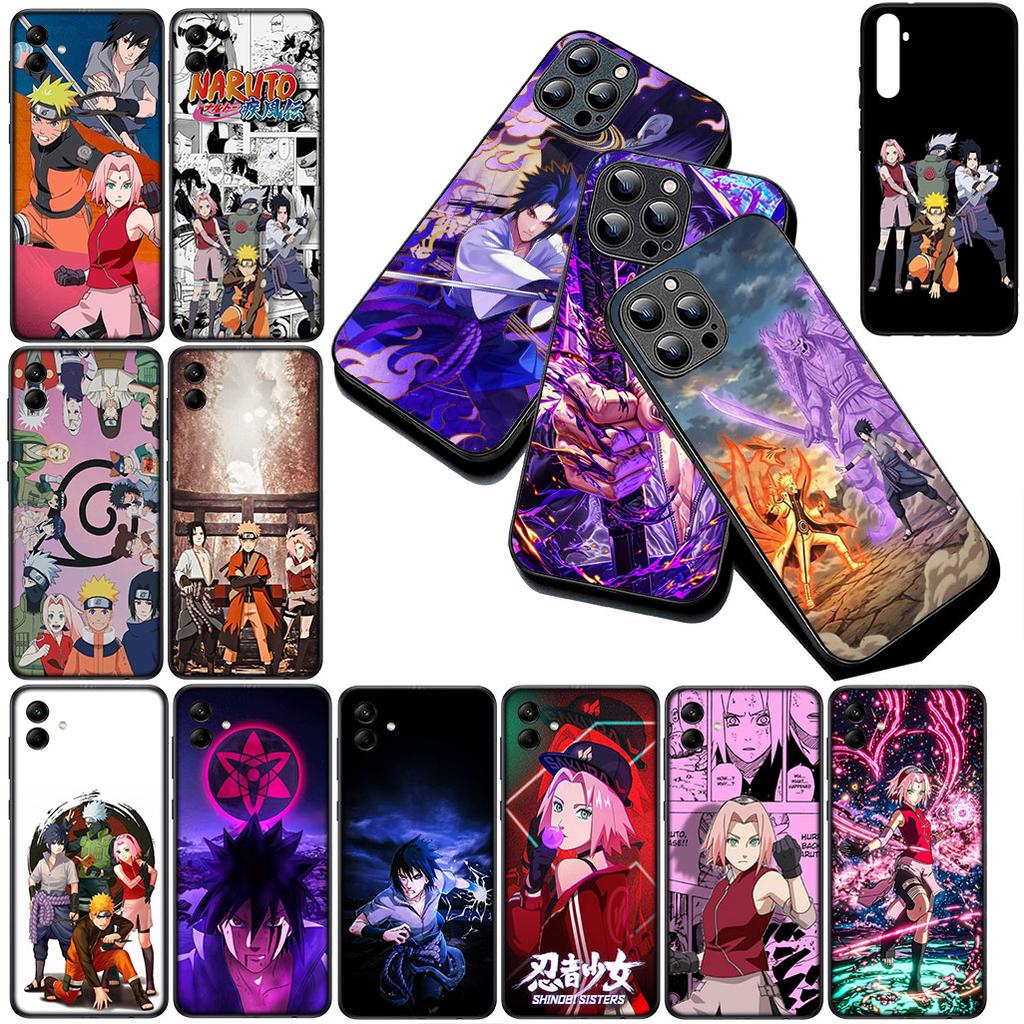 Cover for Samsung Galaxy S20 S22 S21 FE Ultra Plus A07 A17 A15 A16 A25 A57 A37 Phone Case Haruno Sakura Narutos Sasuke Uchiha