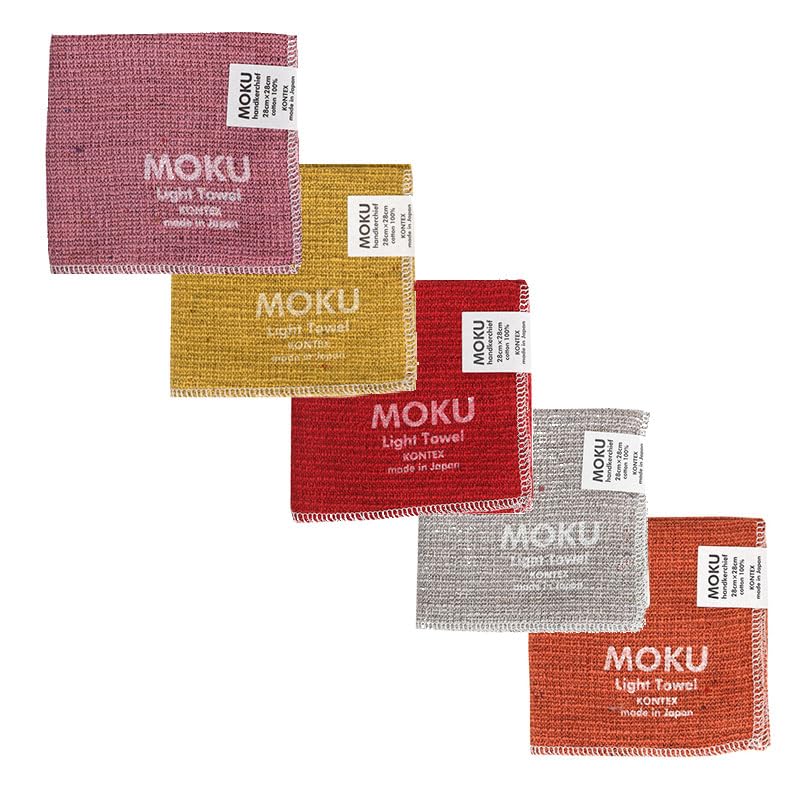 

Полотенце Imabari Contex MOKU Light, размер S, носовой платок, набор из 5 штук [Contex] (Розовый, Желтый, Красный, Серый, Оранжевый)