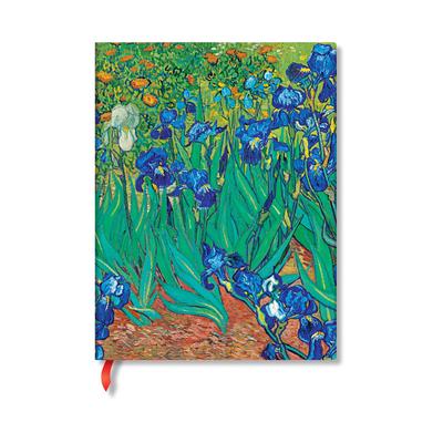 Paperblanks PB9808-9 Van Gogh’s Irises Hardcover Ruled Notebook, Mini, A6