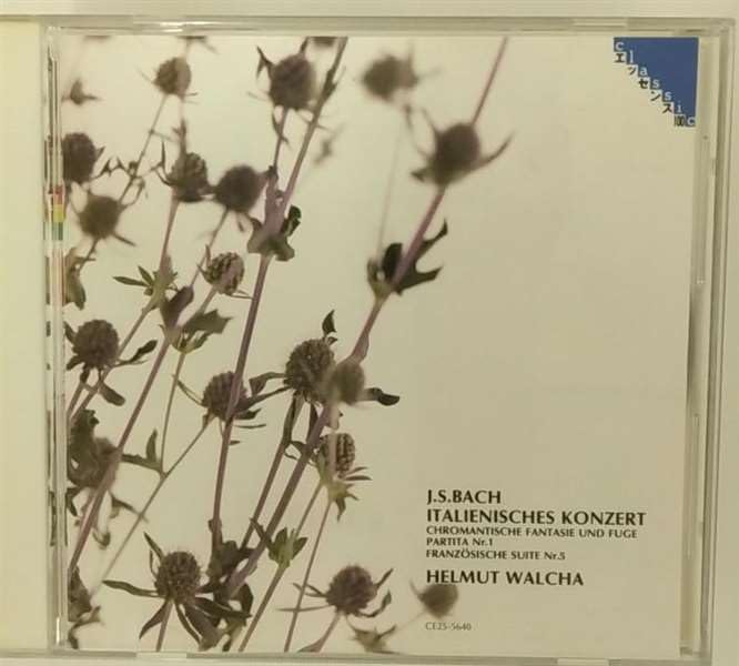 

CD ГЕЛЬМУТ ВАЛЬХА - И.С.БАХ Итальянский концерт EMI Japan Classical Б/У