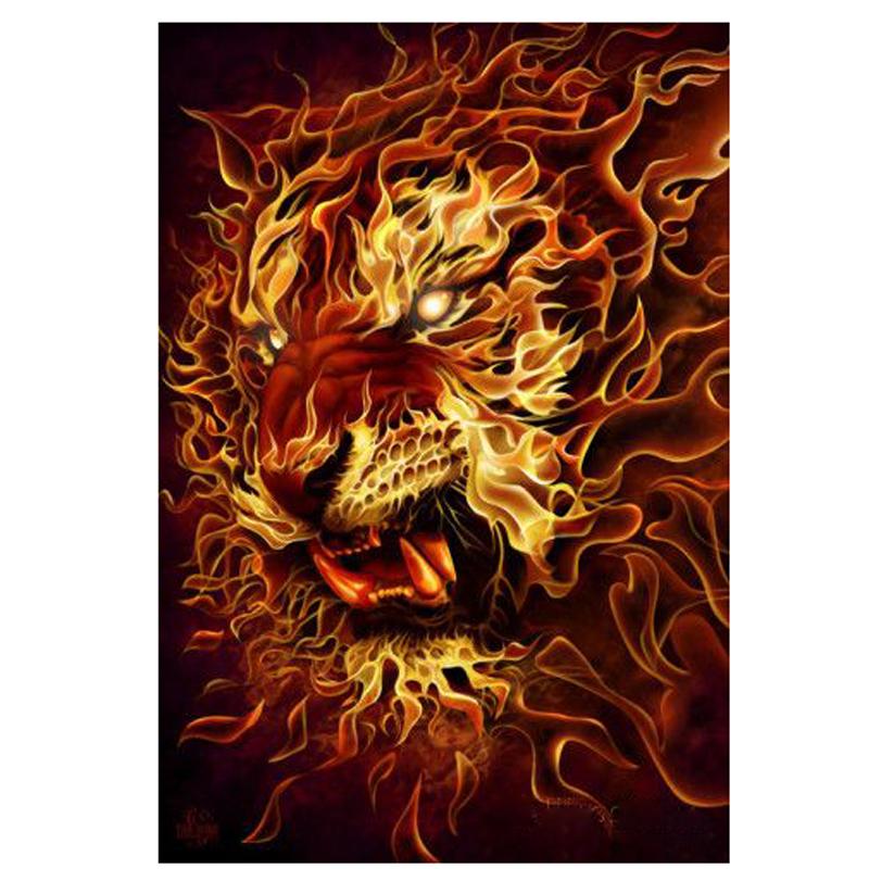 

5D Алмазная картина, вышивка крестом, животное, полное изображение, художественные бусины, домашний декор, круглый