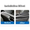 2Pcs LHD Car Center Console Armrest Box Trim Cover Fit for Mercedes Benz W204 X204 W212 X204 Only for Left Hand Drive Car