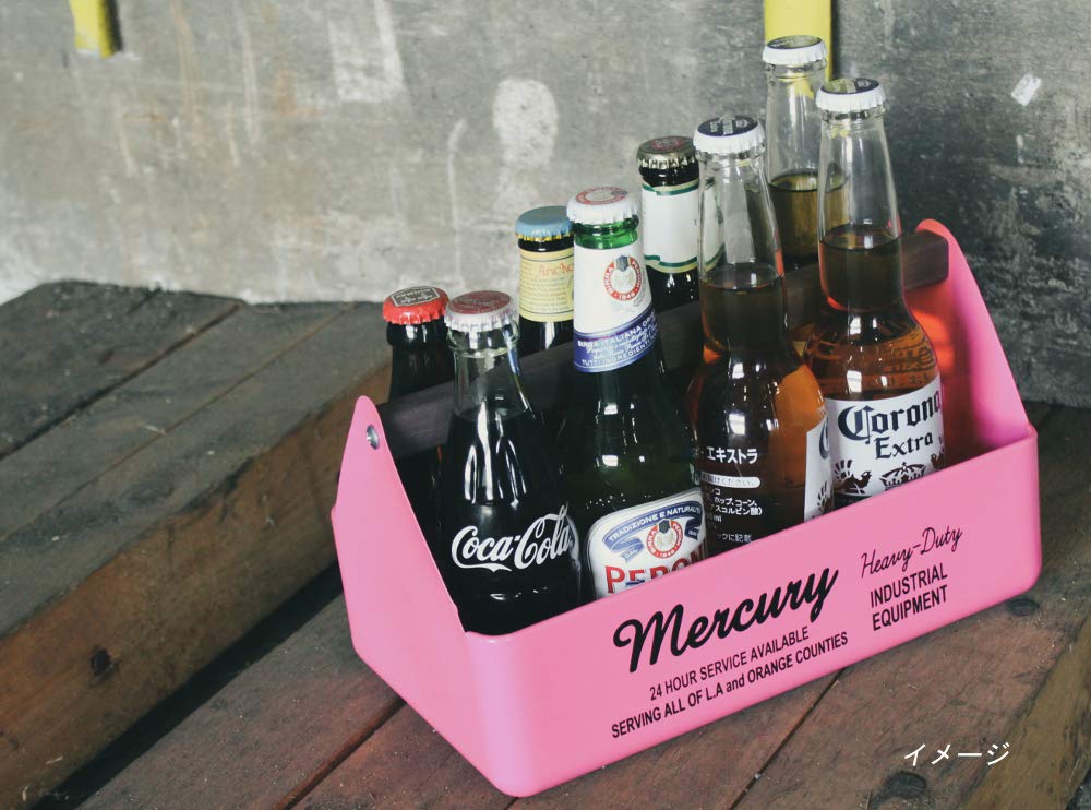 Mercury Tool Box 28.5×15.7×16cm red