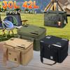 30/42L Outdoor Camping Storage Bag Cooler Lunch Box Thermal Bag Travel Tableware Handbag Insulated Bag for Camping Picnic Tool