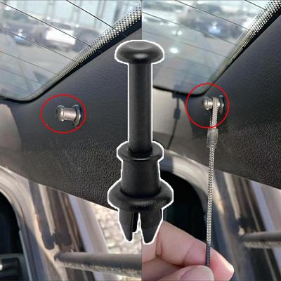 Clip per ripiano posteriore per Seat Ibiza 2002 2003 2004 2005 2006 2007 2008 2009 2010 2011 2012 2013 2014 2015 2016 2017 2018 Skoda Octavia Fabia Vw Polo