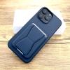 Kartenhalter Brieftasche Hülle Für iPhone 17 Air 16 15 14 13 12 11 Pro Max 17Pro Armband Ständer Halterung Auto Halterung Adsorption Abdeckung