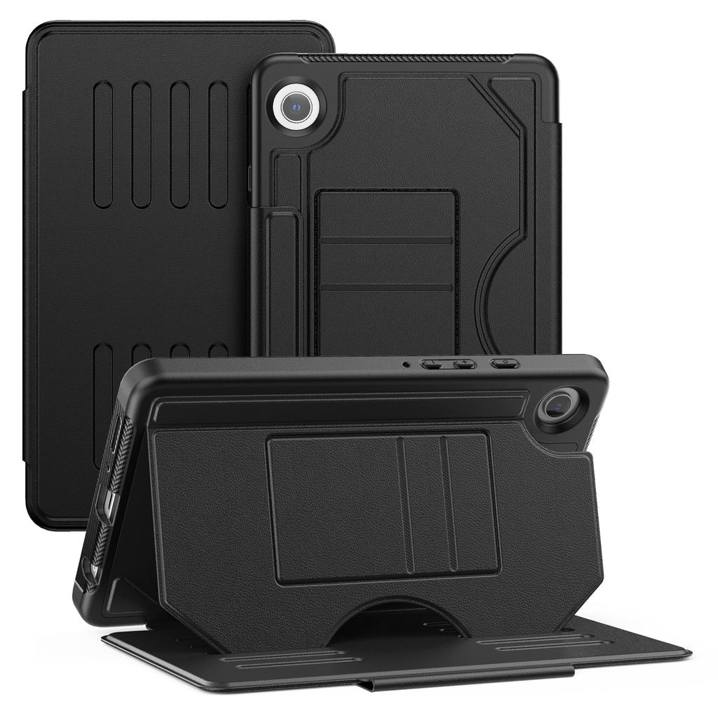Magnetic Case For Samsung Galaxy Tab A9 2023 8.7 inch SM-X110 SM-X115 SM-X117 Multi-angles Stand Cover Luxury PU Leather Shell
